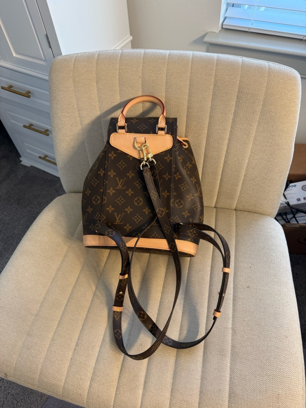 LV Montsouris Mini Backpack - Picture 2 of 8